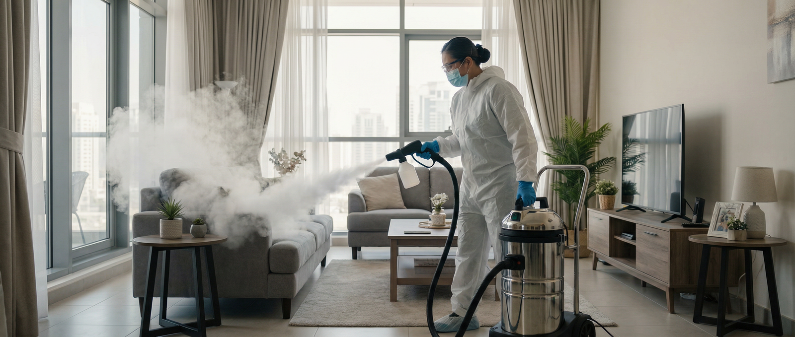 Advanced Steam Home Disinfection